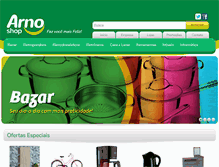 Tablet Screenshot of lojasarnoshop.com.br